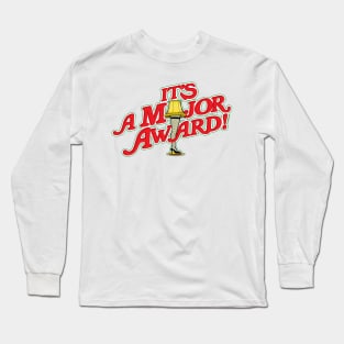 It's a Major Award!  A Christmas Story Leg Lamp Long Sleeve T-Shirt